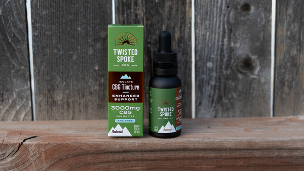 Isolate CBG Tincture – Twisted Spoke CBD