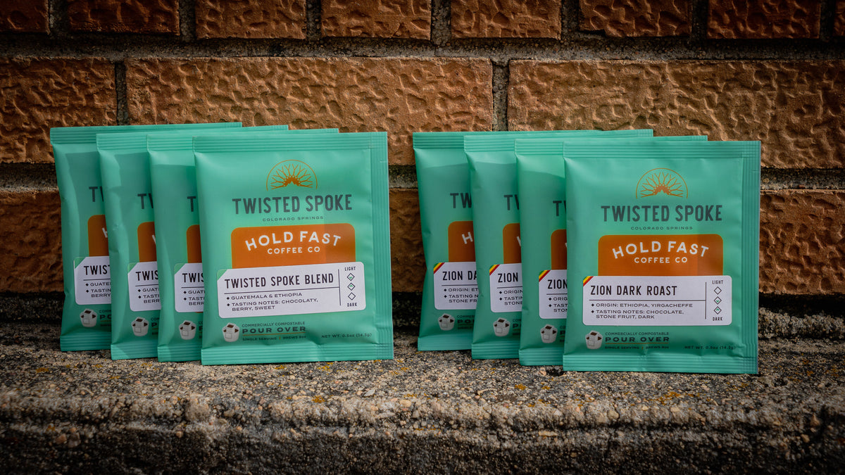 Pour over coffee packages Twisted Spoke Blend - Hold Fast Coffee CO