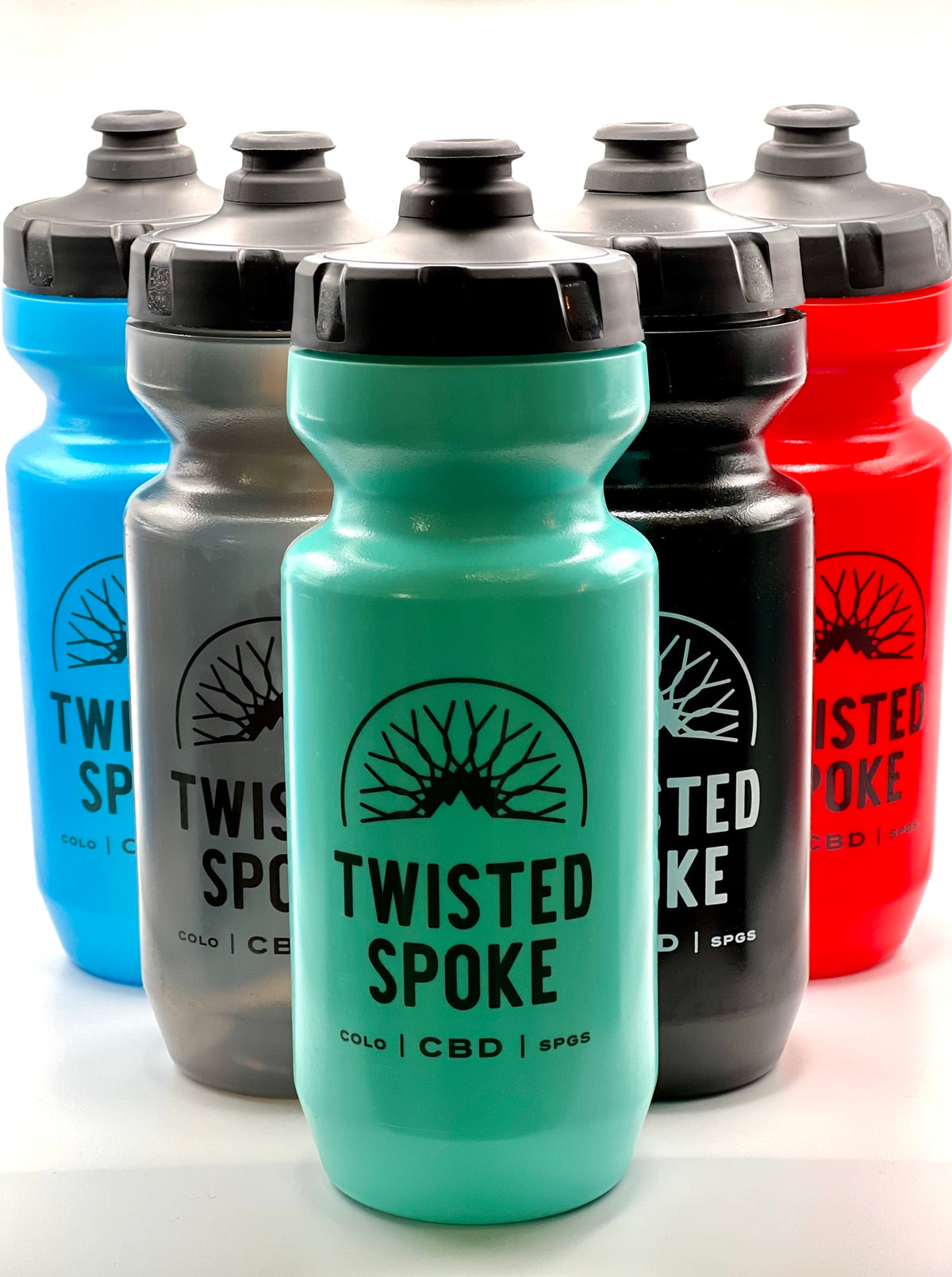 Twisted Spoke Water Bottles